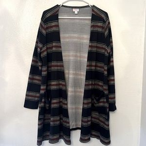 LulaRoe CAROLINE Cardigan Size Large